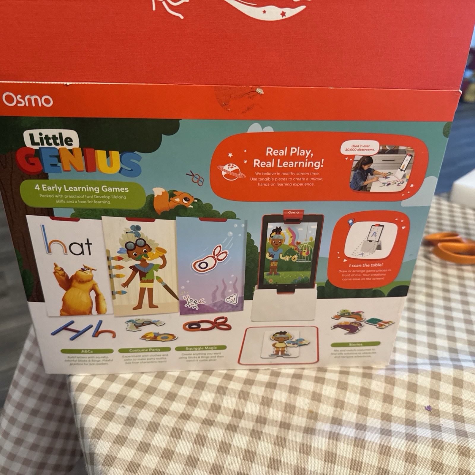 Osmo Little Genius Starter Kit for iPad – 4 Games