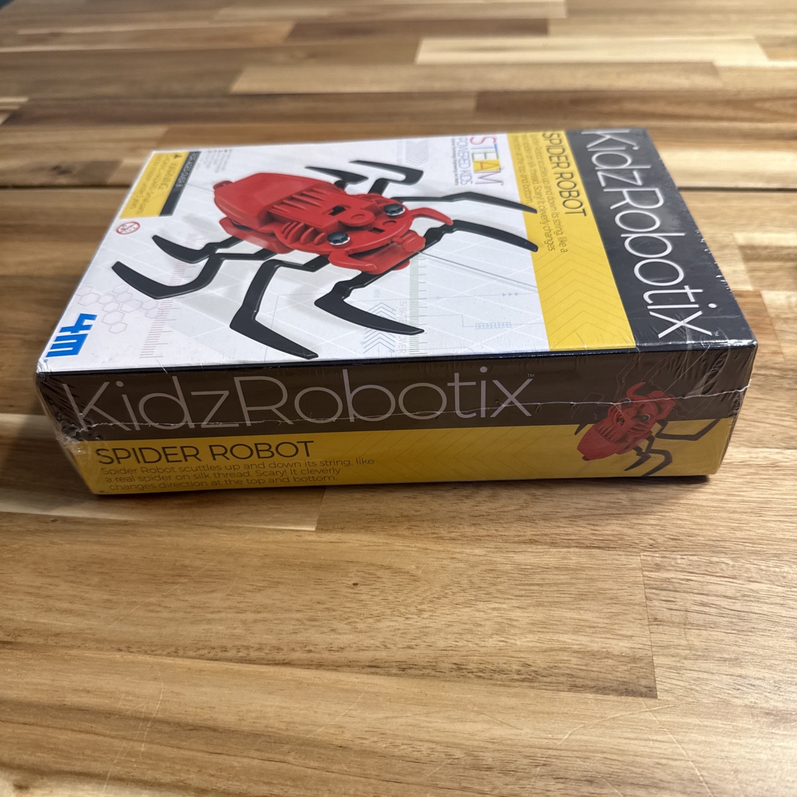 4M KidzRobotix Steam Powered Spider Robot Steam Powered Kids Ages 8+