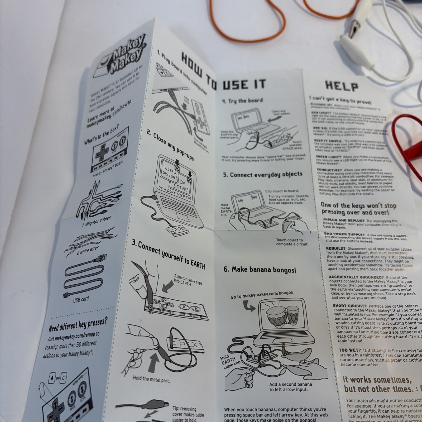 Makey Makey Invention KIT from JoyLabz – Hands-on Technology – New Open Box