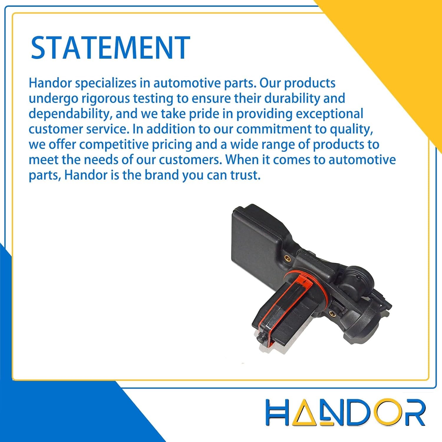 Handor 11617502275 Air Intake Manifold Runner Control Valve Fit for E46 E53 E60
