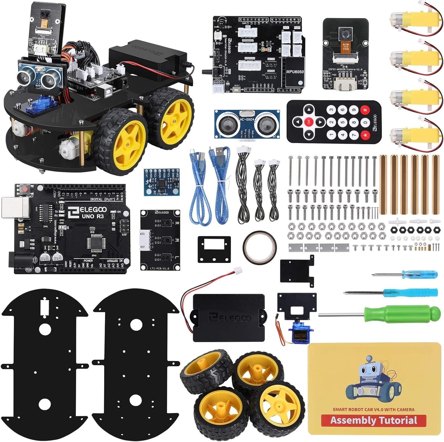 Complete Arduino Robotics Smart Car Kit V4 – Hands-On STEM Learning for Teens
