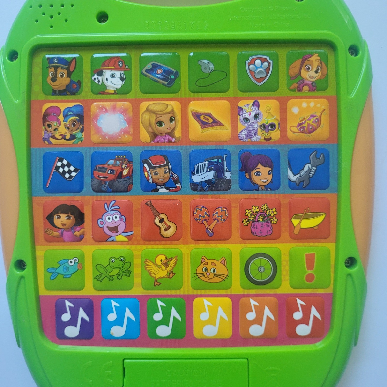 My First Smart Pad Nickelodeon Learning Tablet Alphabet Numbers