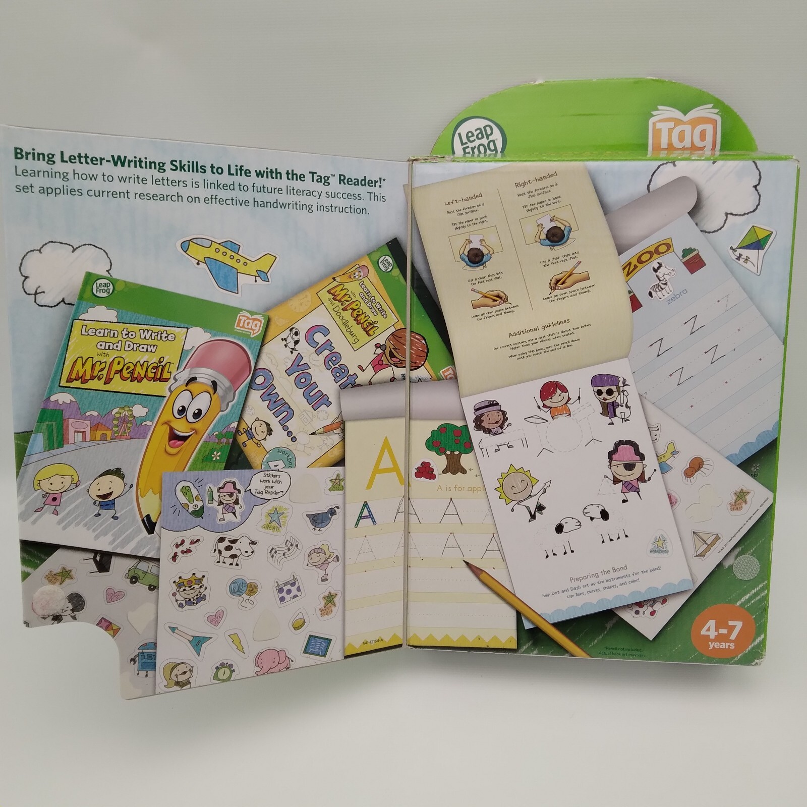 LeapFrog Tag Reading System Learn to Write and Draw – 8 Books