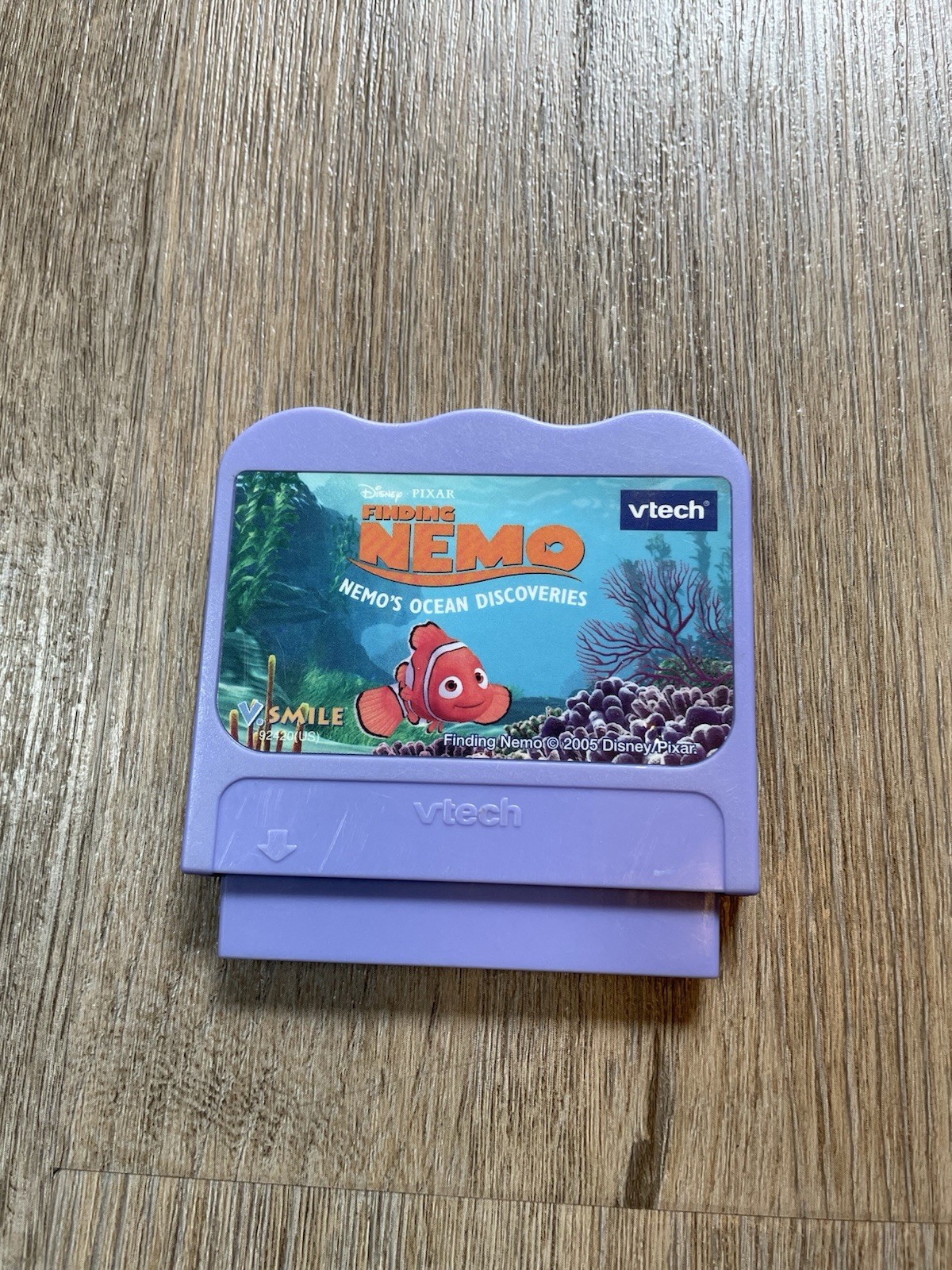 Vtech V.smile POCKET System TESTED WORKING 5 Game Cartridges NEMO SHREK BOB CARS
