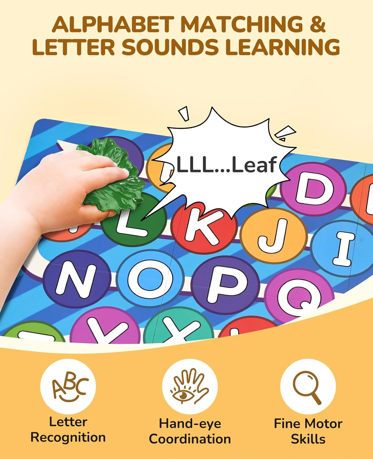 Fun Mystery Alphabet Box – 26 Letter Sorting & Matching Game for Kids