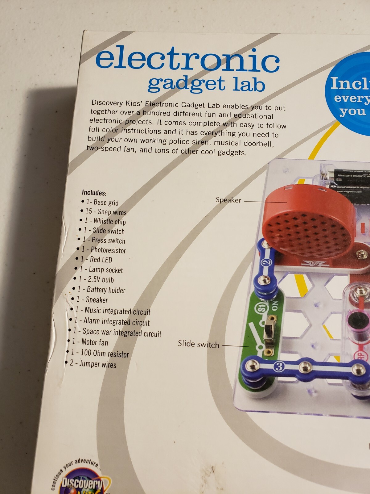 Discovery Kids Electronic Lab Motion Light & Sound