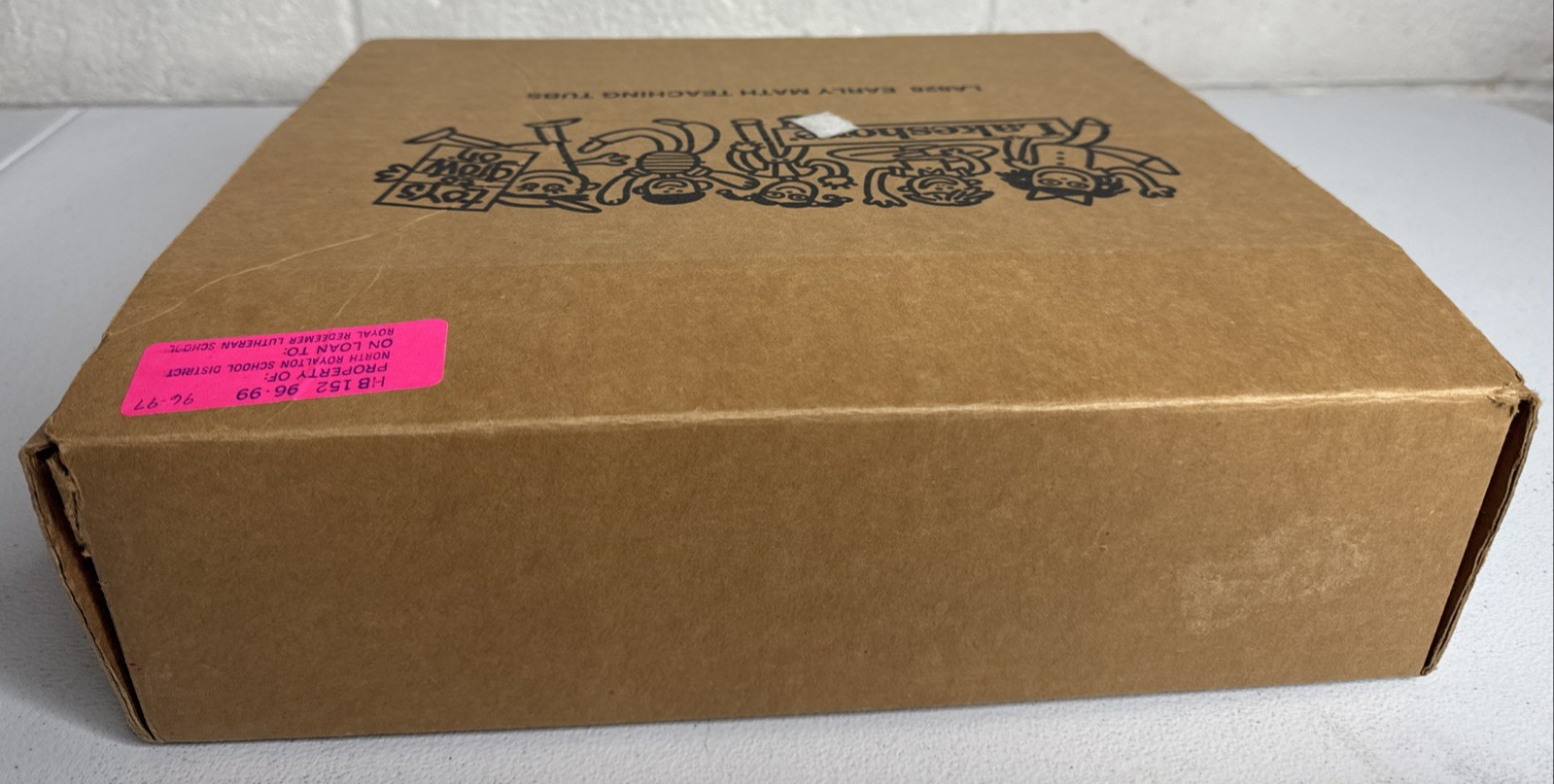 Vintage 1995 LAKESHORE LA828 Early Math Teaching Tubs – INCOMPLETE READ!