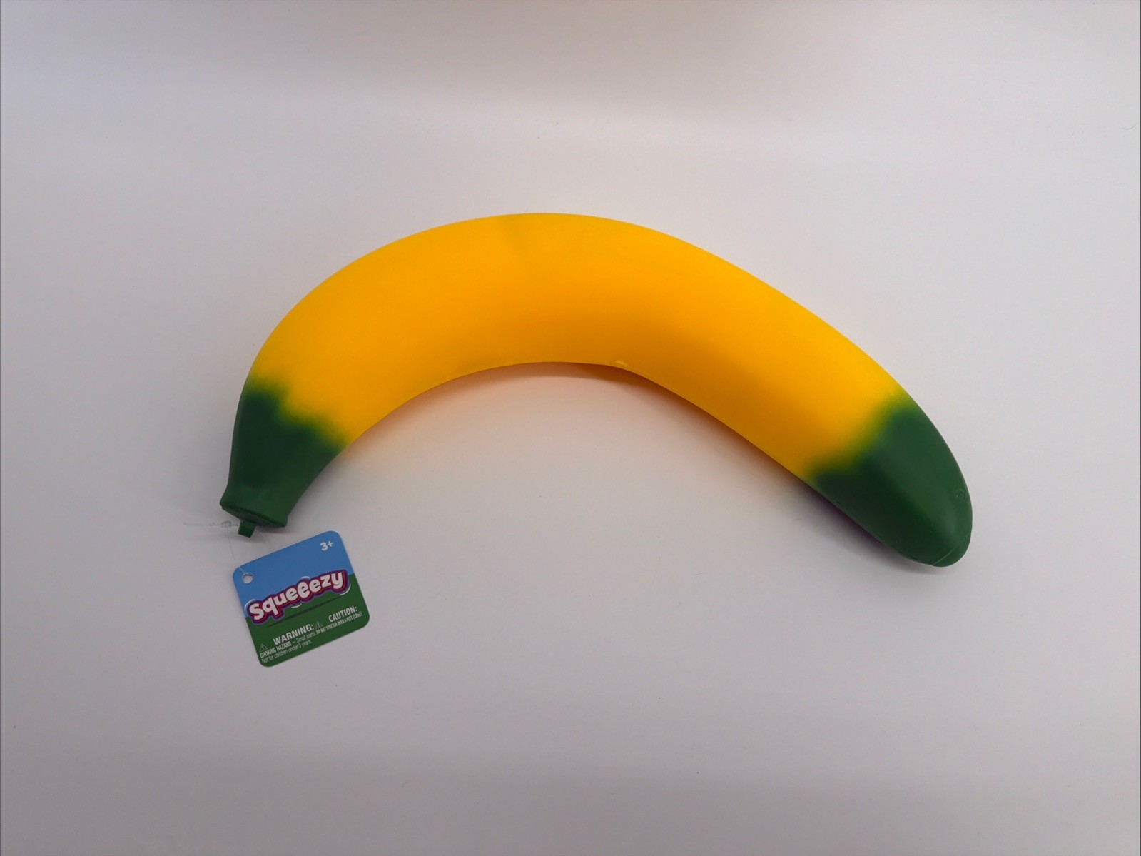 Sunny Days Jumbo Squeeze Banana Squishy Stress Relief Sensory Fidget Toy NEW