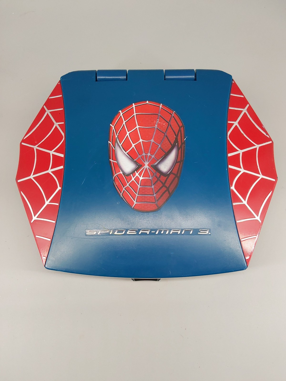 Spider-Man 3 Electronic Learning Laptop KidDesigns 2007 **TESTED**WORKS**AS IS**