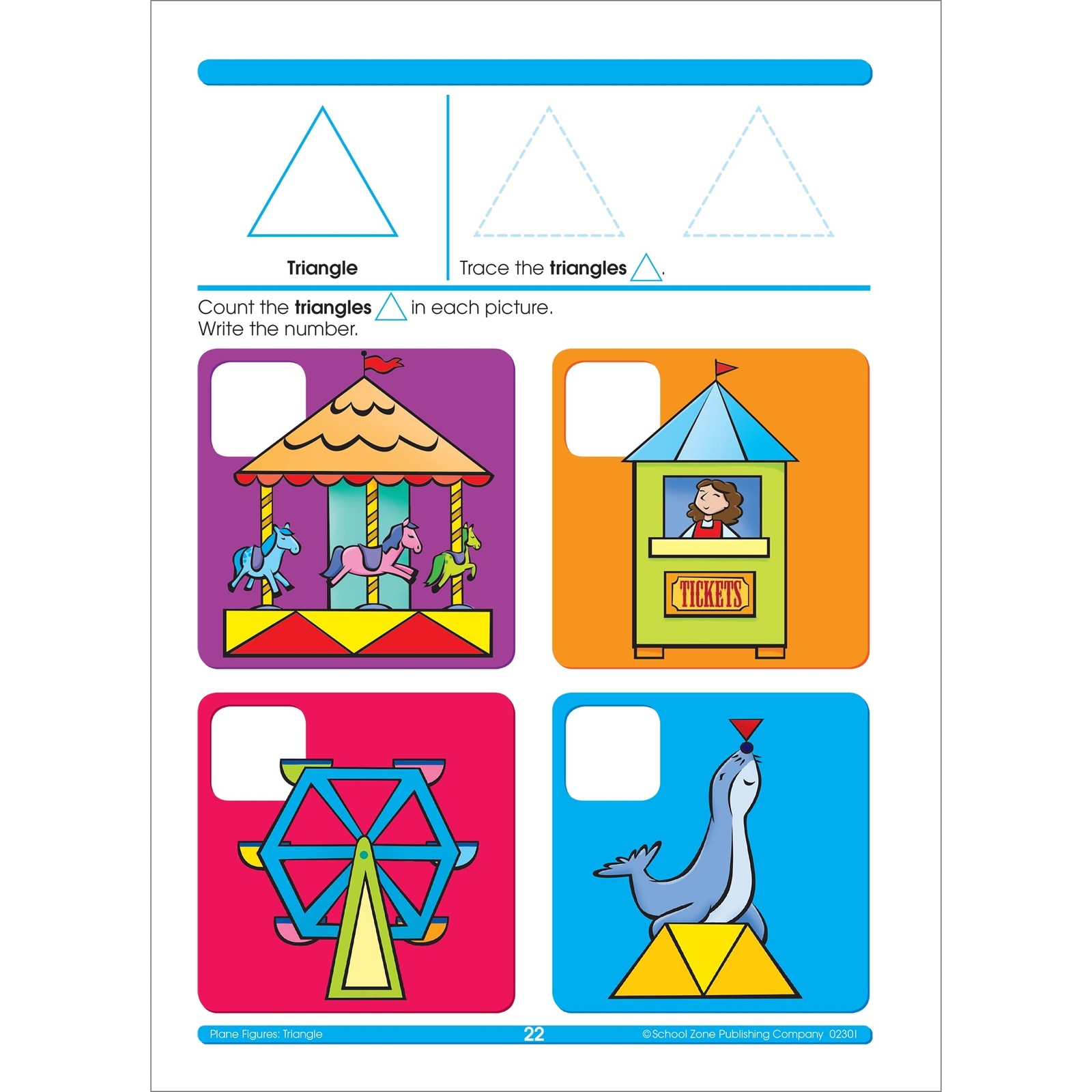 School Zone Kindergarten Scholar Workbook: 64 Pages, Alphabet, Phonics,…