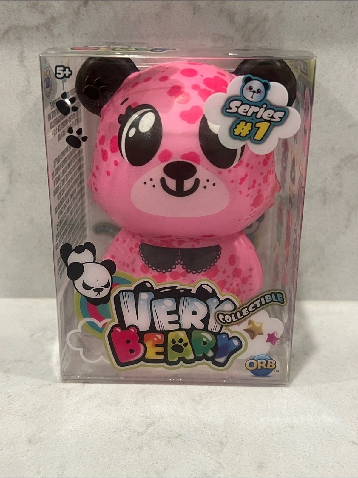 Orb Very Beary Ultra pink Squishy Toy