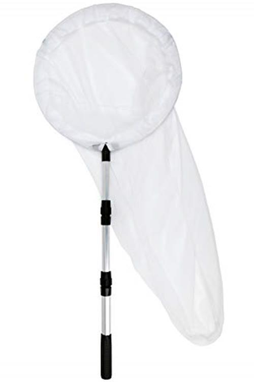 RESTCLOUD Butterfly Net with 16″ Ring, 36″ Net Depth, Handle Extends to 36