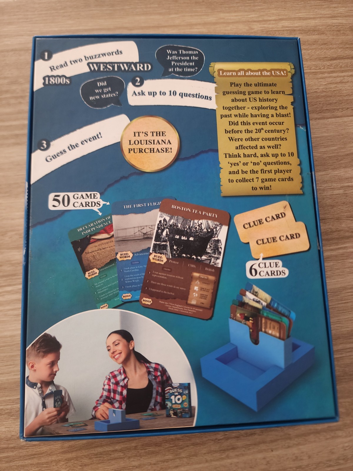 Skillmatics Giess In 10 US HISTORY Educational Game Age 8-99 Years