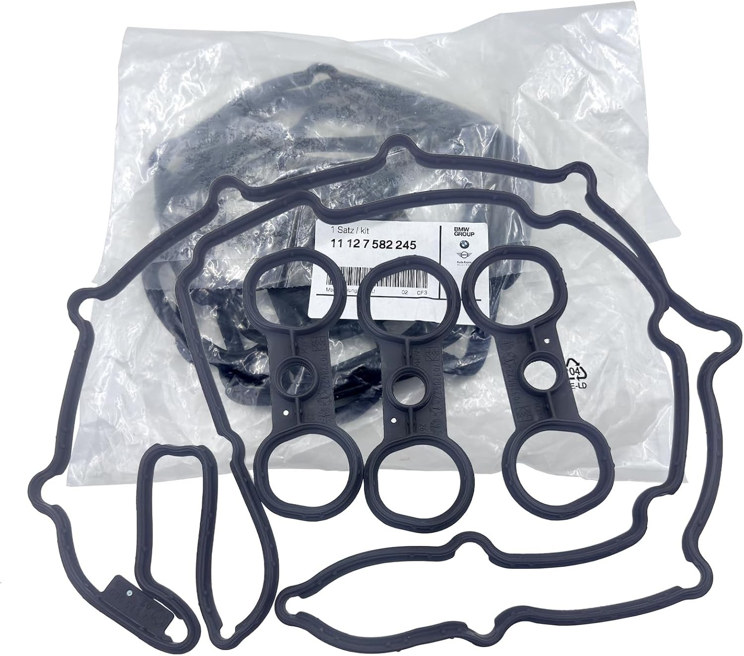 11127582245, Valve Cover Gasket, OEM Parts N52 N51 Engine Valve Cover Seal fo…