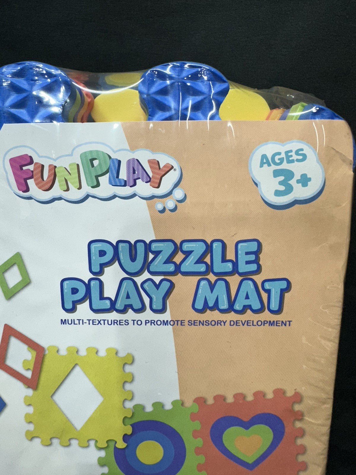 Foam Floor Shapes Play Interlocking Puzzle Mat For Kids