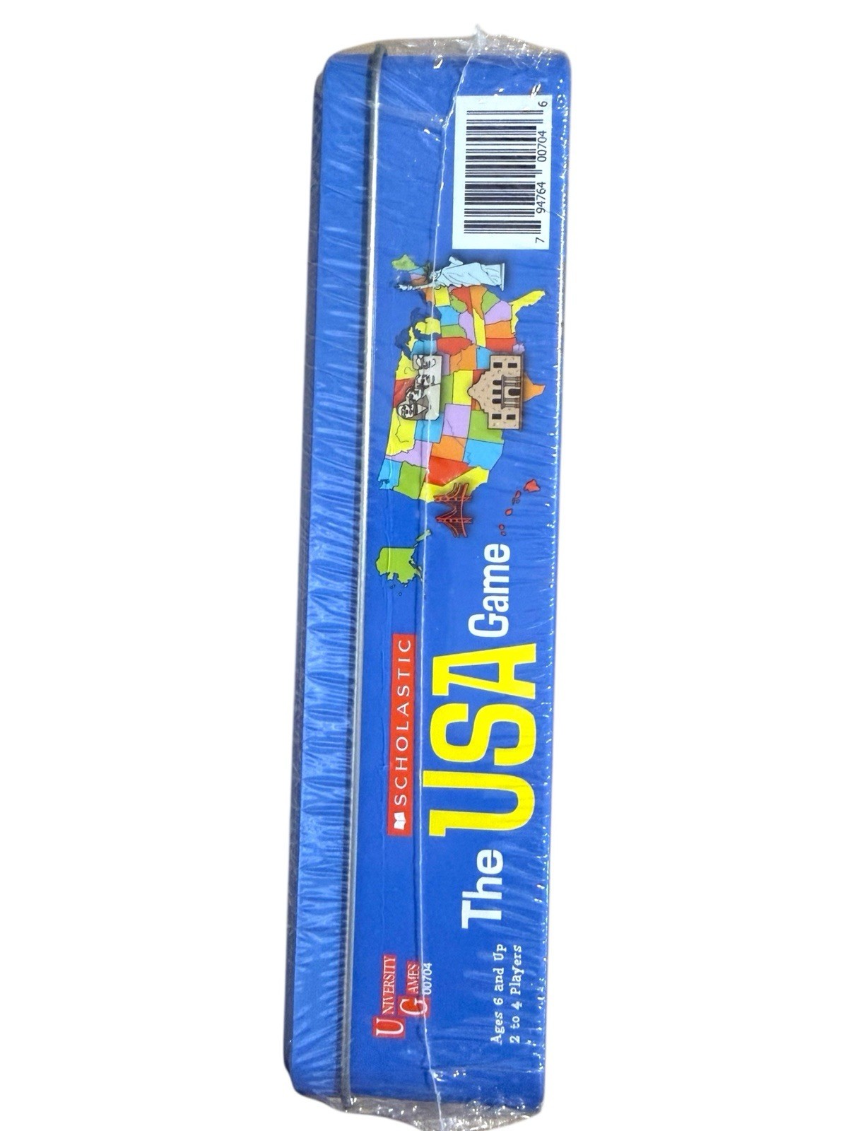 Scholastic The USA Game New In Tin University Games Educational Learn The States