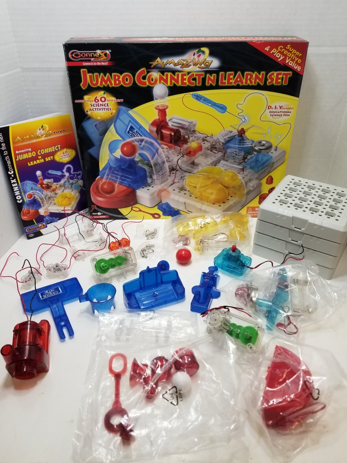 Connex Jumbo Connect N Learn Set Amazing Toys 2014 Science Complete