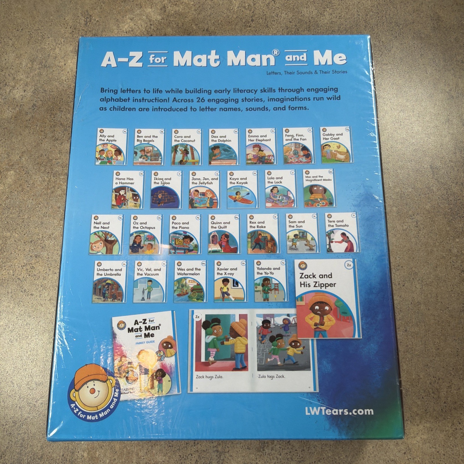 A-Z for Mat Man and Me: Individual Reader Set Learning Tools For Kids