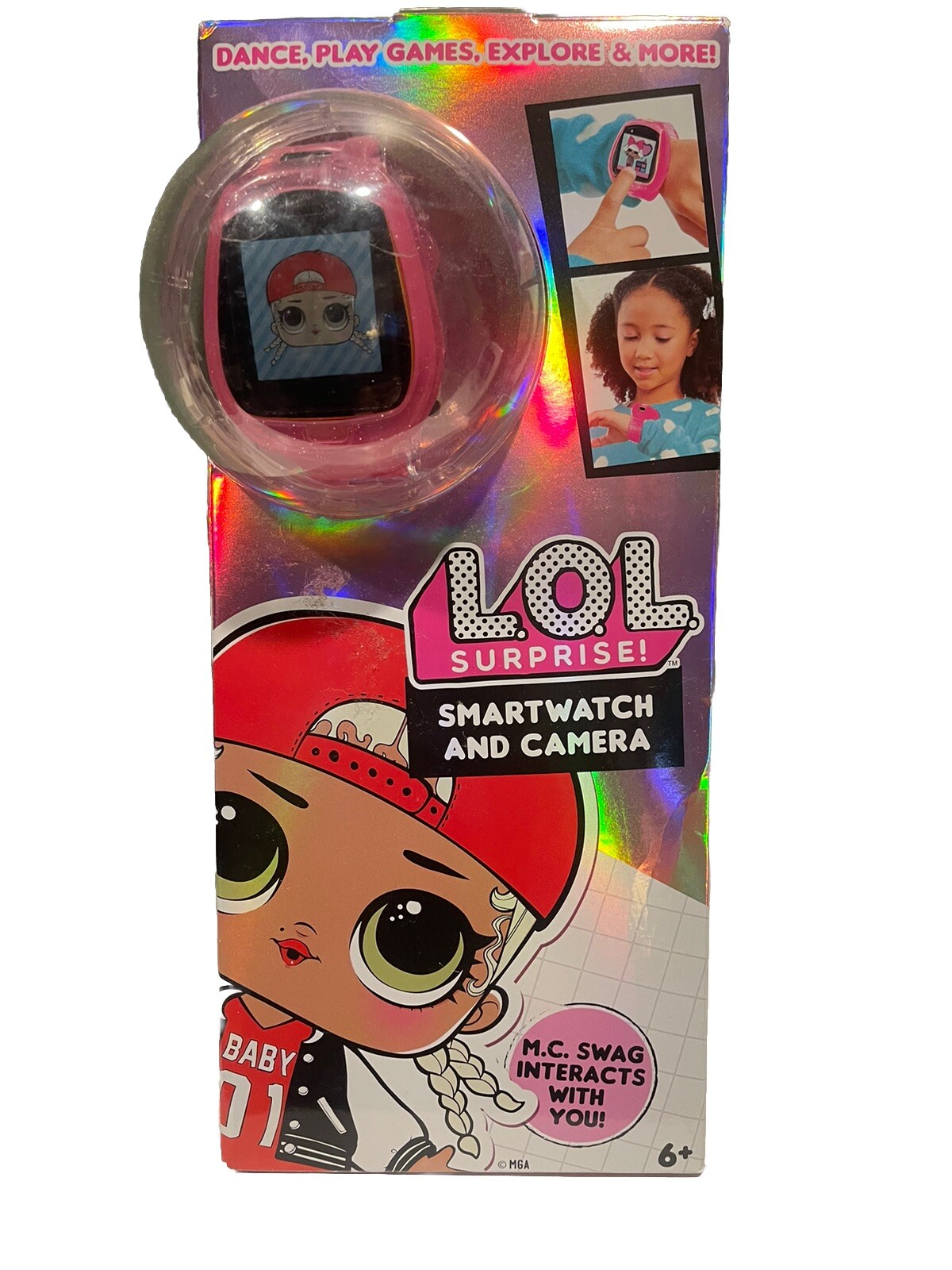 LOL Surprise Smartwatch With Camera, Games,& Interactive;