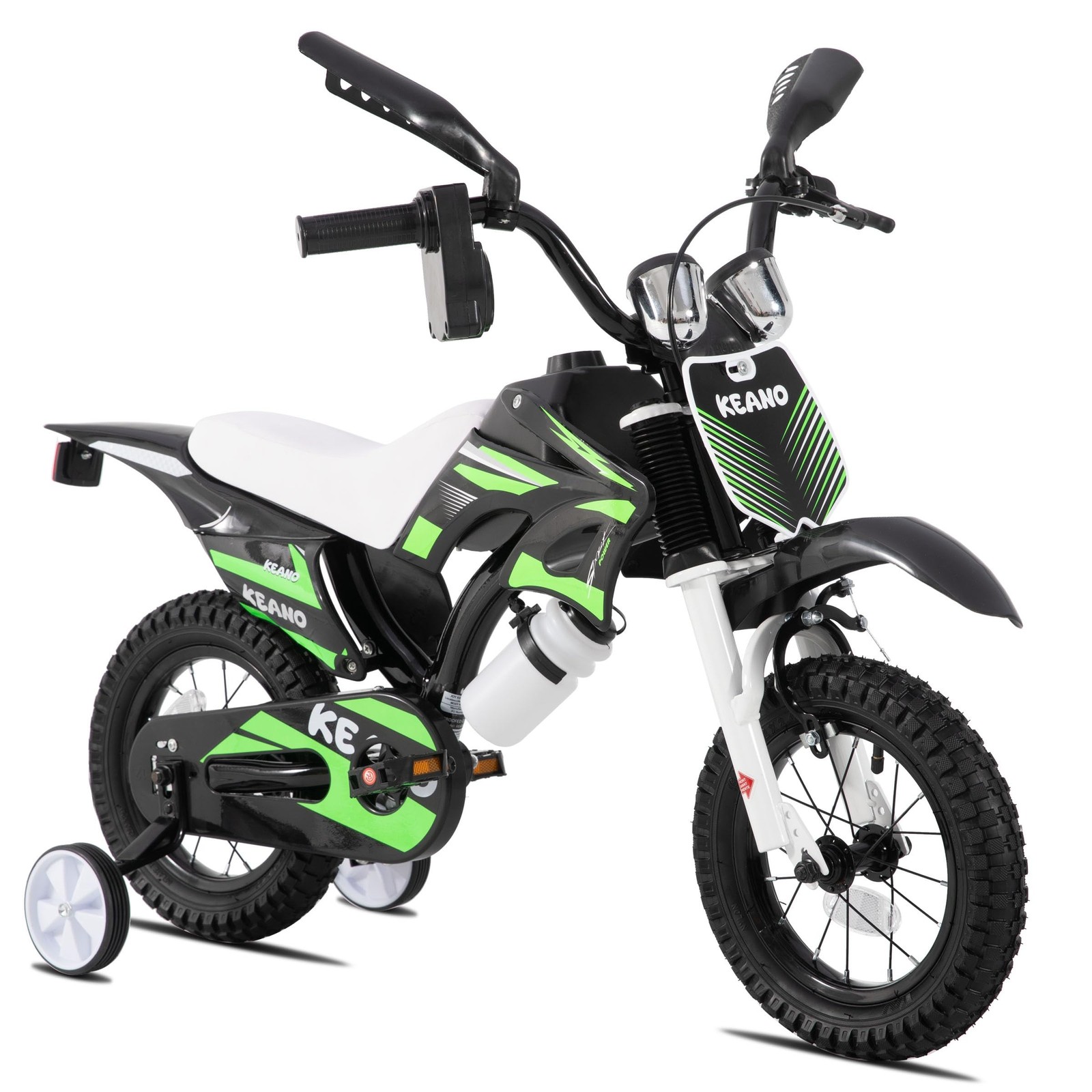 KEANO Motocross Style Kids Bike for Boys Girls Ages 3-7 Years, 12 & 16 Inch B…
