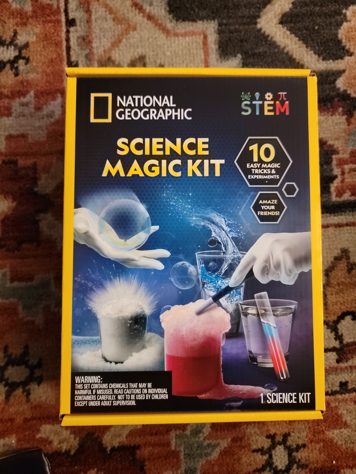 National Geographic Science Magic Kit 10 Magic Tricks And Experiments