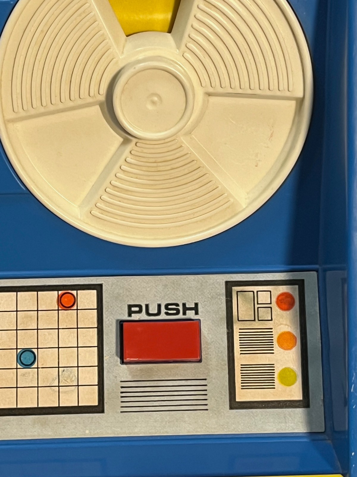 Vintage 70s Playskool Reel to Reel Play ‘N Learn Computer Interactive with Cards