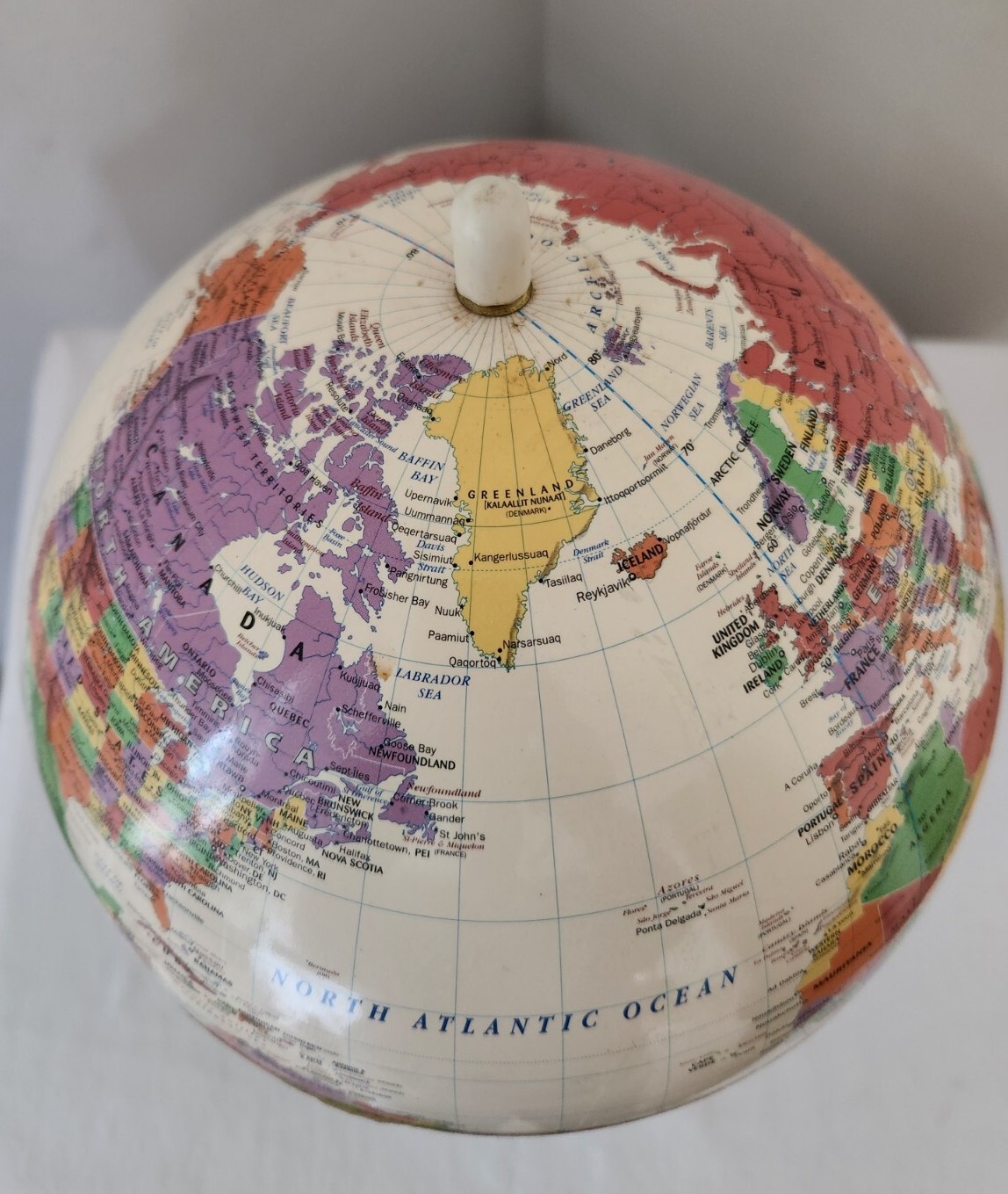 Geosafari World ExploraToy Talking Globe Geography Trivia Game Parts Repair