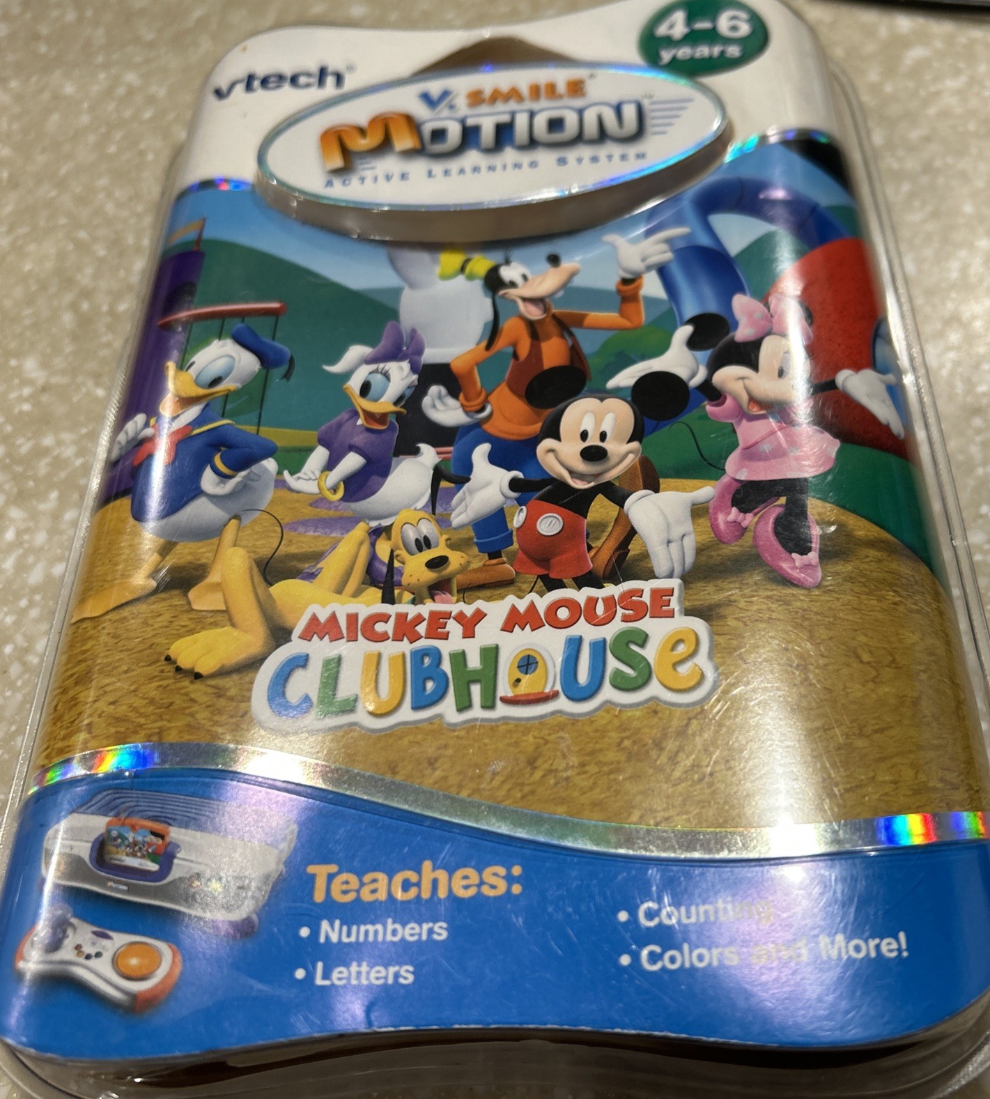 Vtech V. Smile V. Motion Mickey Mouse Clubhouse New Disney Age 4-6 Years Old