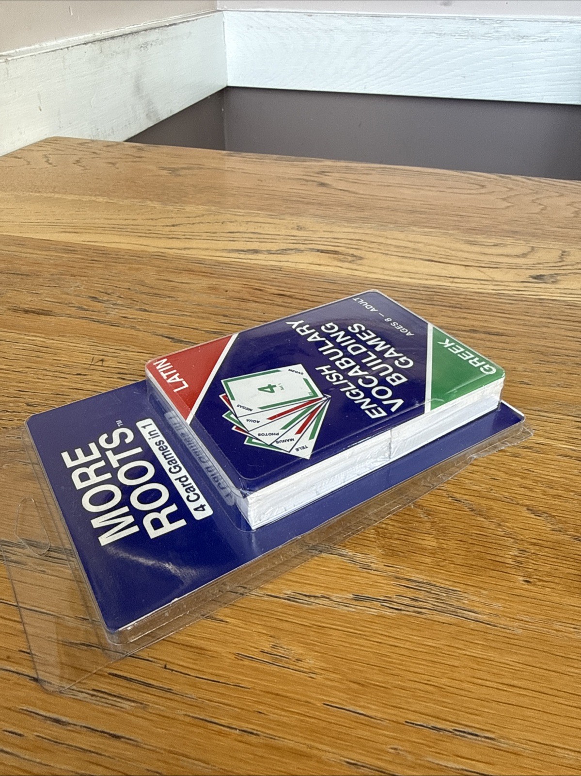 More Roots Game English Greek Latin Vocabulary Building Card Games New
