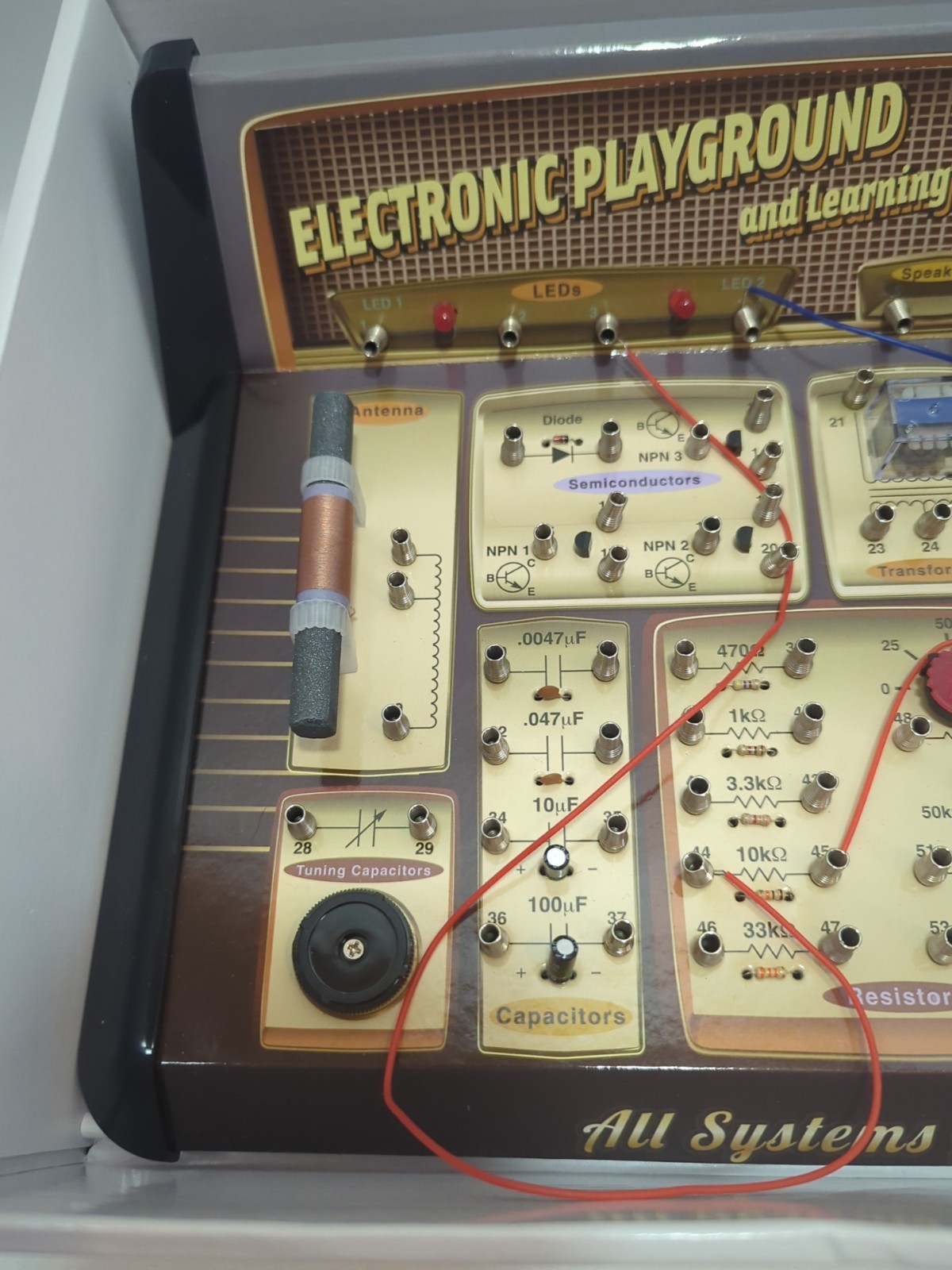 Elenco Electronic Playground And Learning Center 60-in-One Experiments Used
