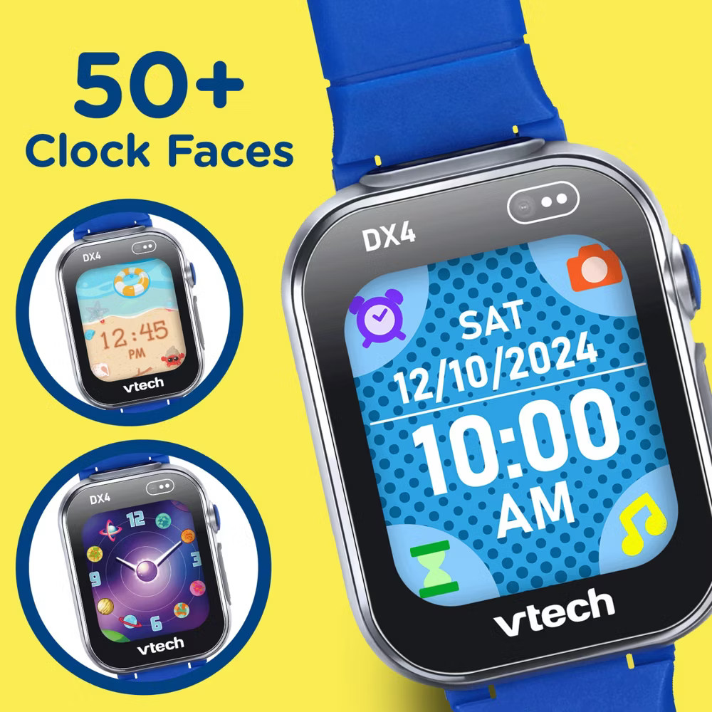 VTech KidiZoom Smartwatch DX4 : Sensory Development, Teaching Aid, No