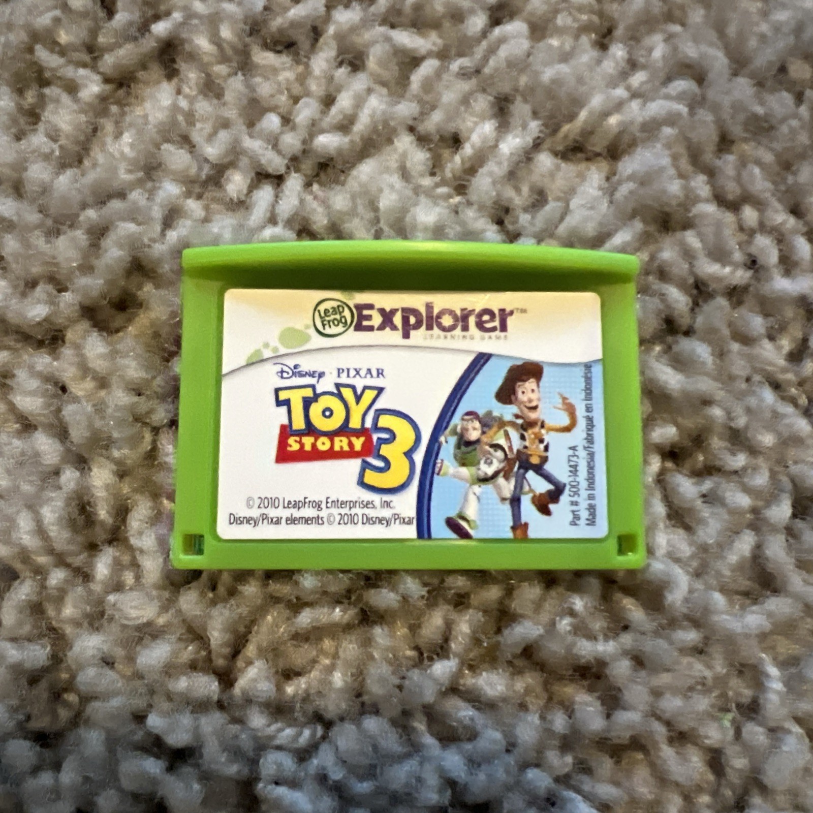 Leap Frog Explorer Game Cartridge Toy Story 3