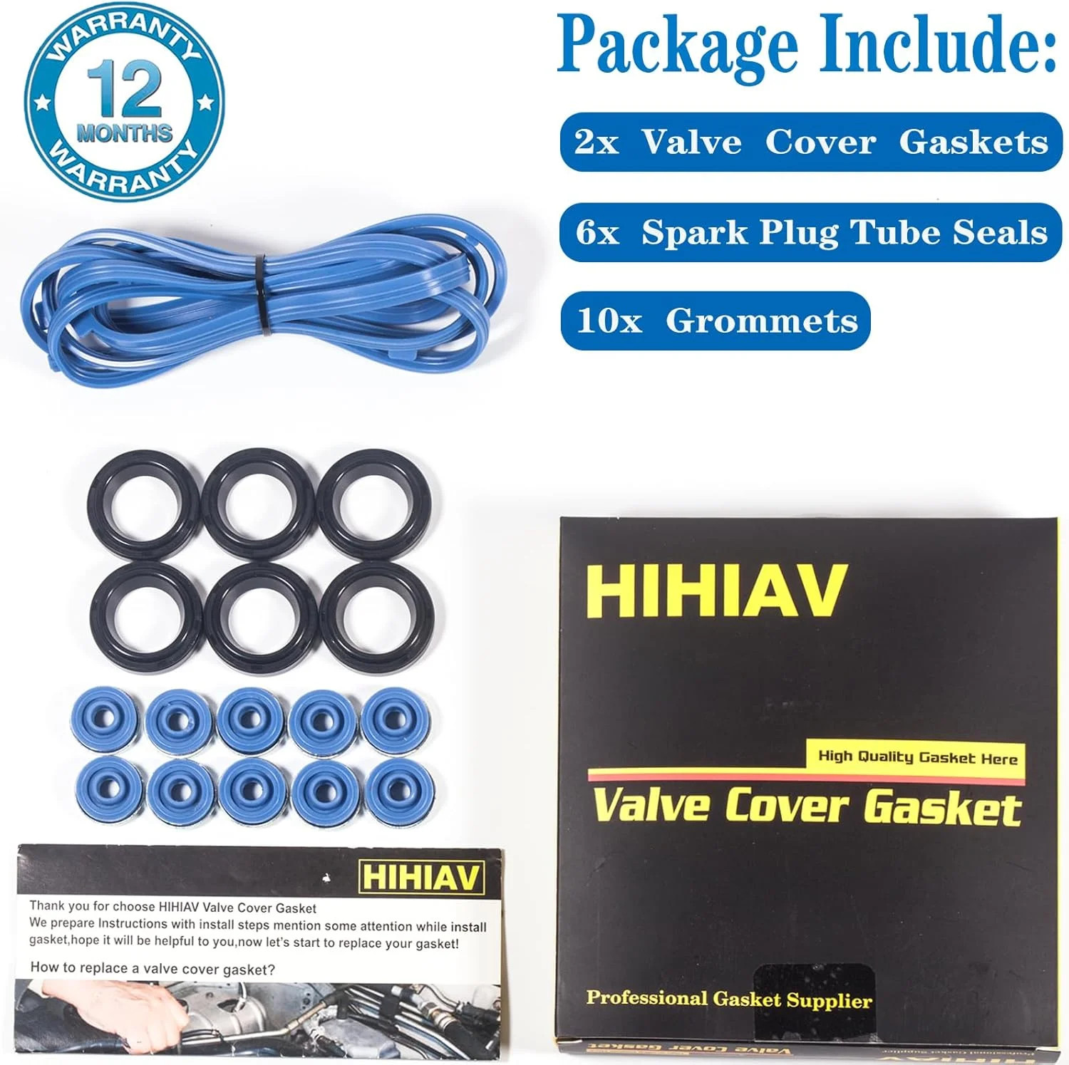 VS50607R for Honda Pilot 3.5 Valve Cover Gasket Odyssey Ridgeline Accord Saturn