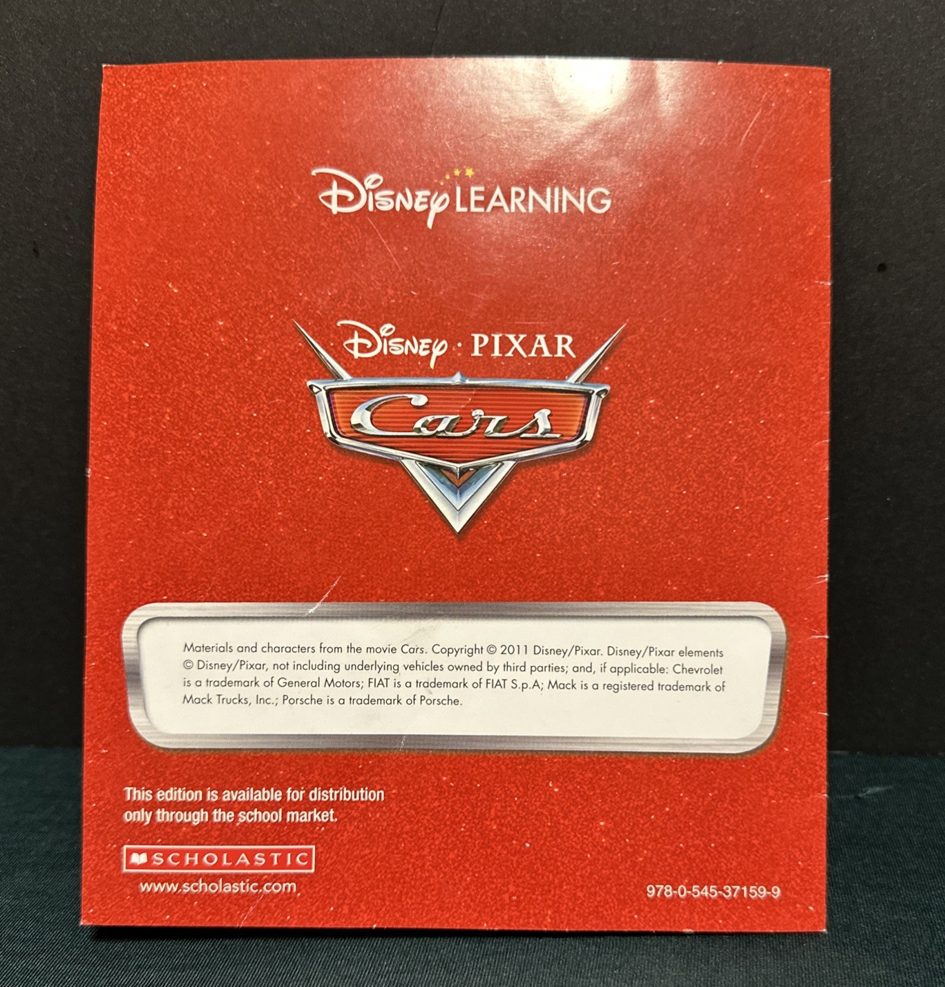 Disney Learning Pixar CARS – Lace And Learn Kid Activity Game “READ”