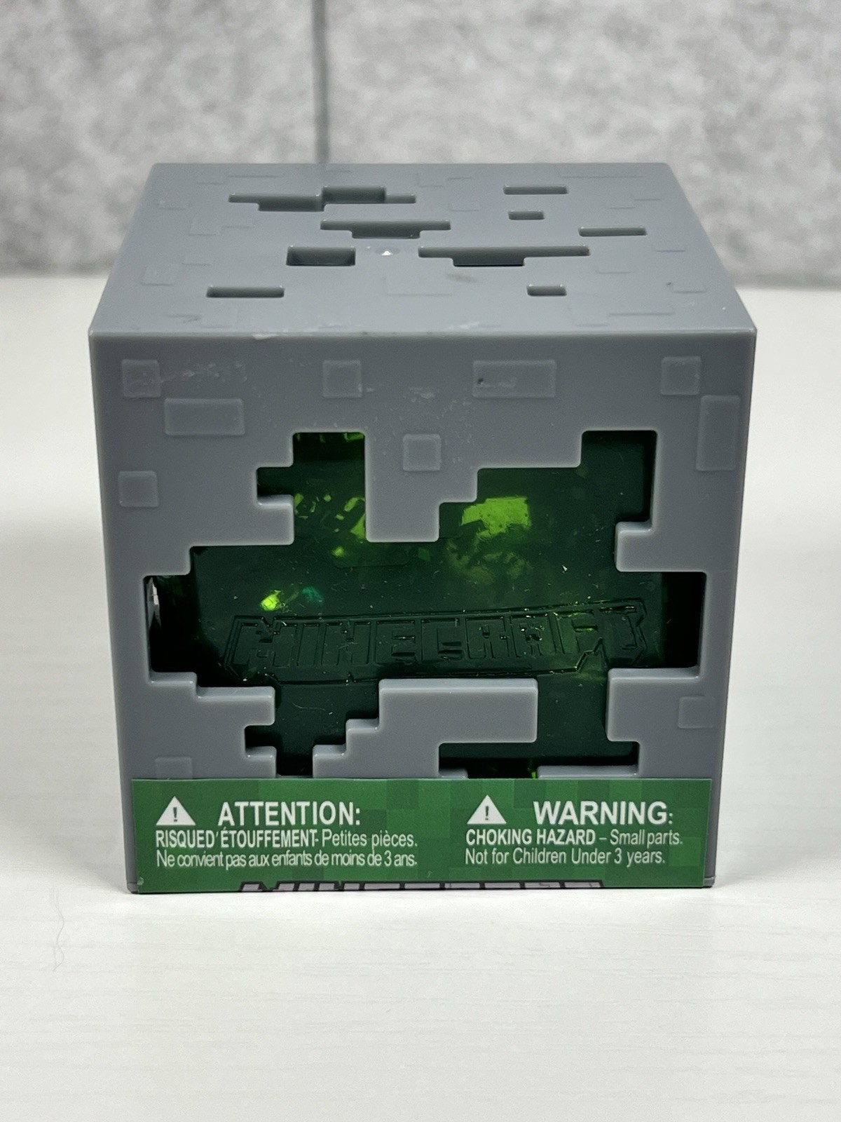 MINECRAFT JELLY CUBES – (GREEN) Viral Squishy IN HAND. (GREEN)