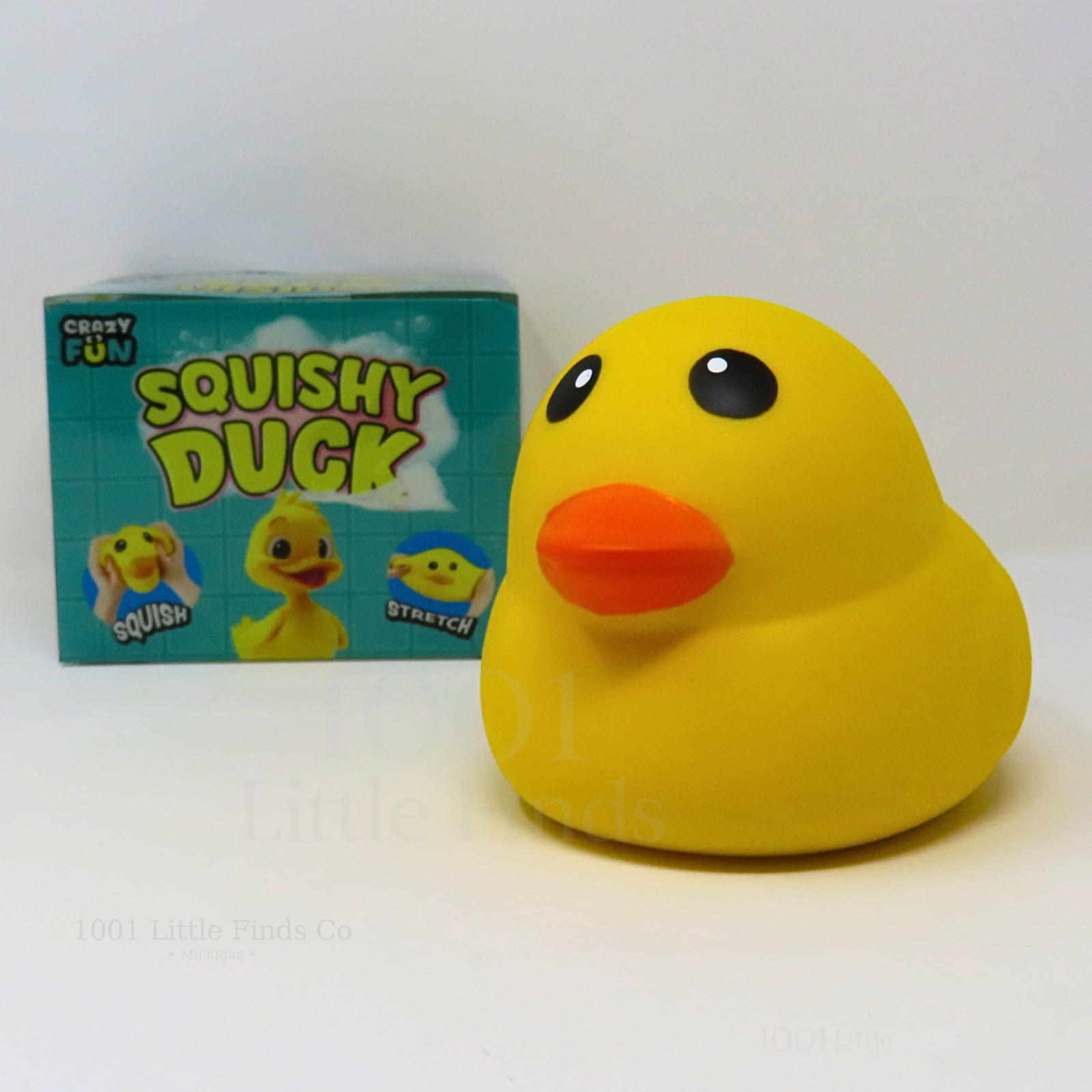Crazy Fun Jumbo Squishy Duck Squeezy Sensory Toy Viral RMS New Sealed