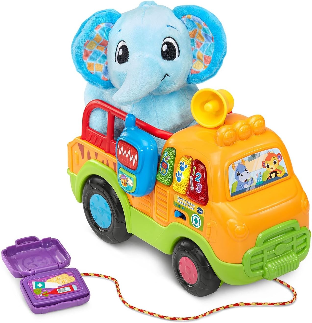 VTech Learn & Rescue Elephant Truck (English Version)