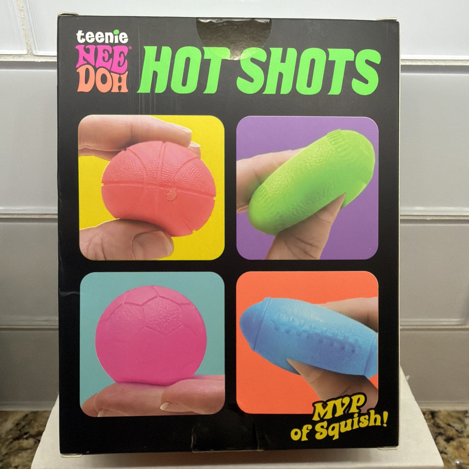 NeeDoh Teenie Hot Shots. Brand New Sealed AUTHENTIC Nee Doh 1 box per order