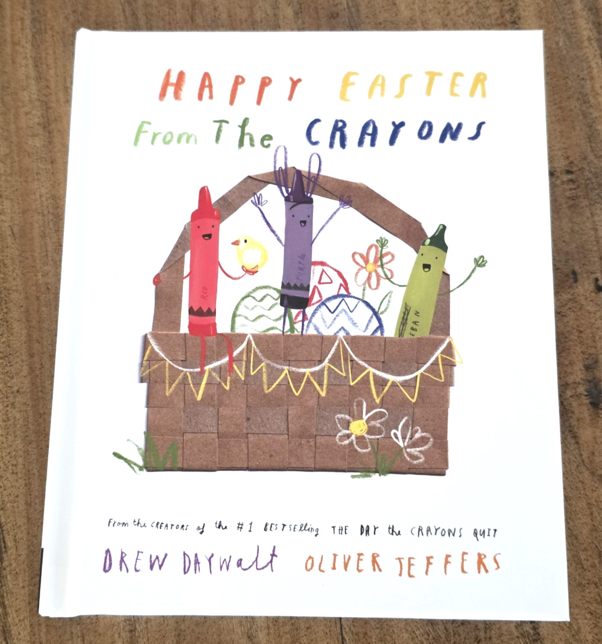 Happy Easter from the Crayons (Hardcover) – Drew Daywalt New ✨Carefully Shipped