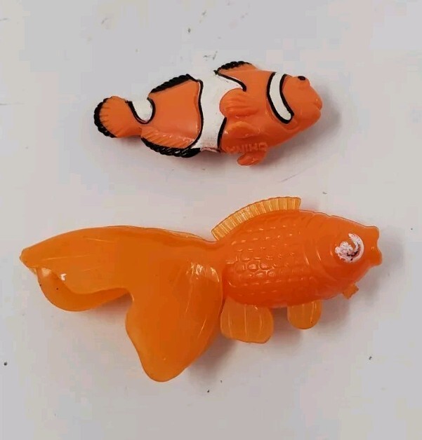 Mixed Lot of Tropical Fish Toys Animals Figures 2.75″