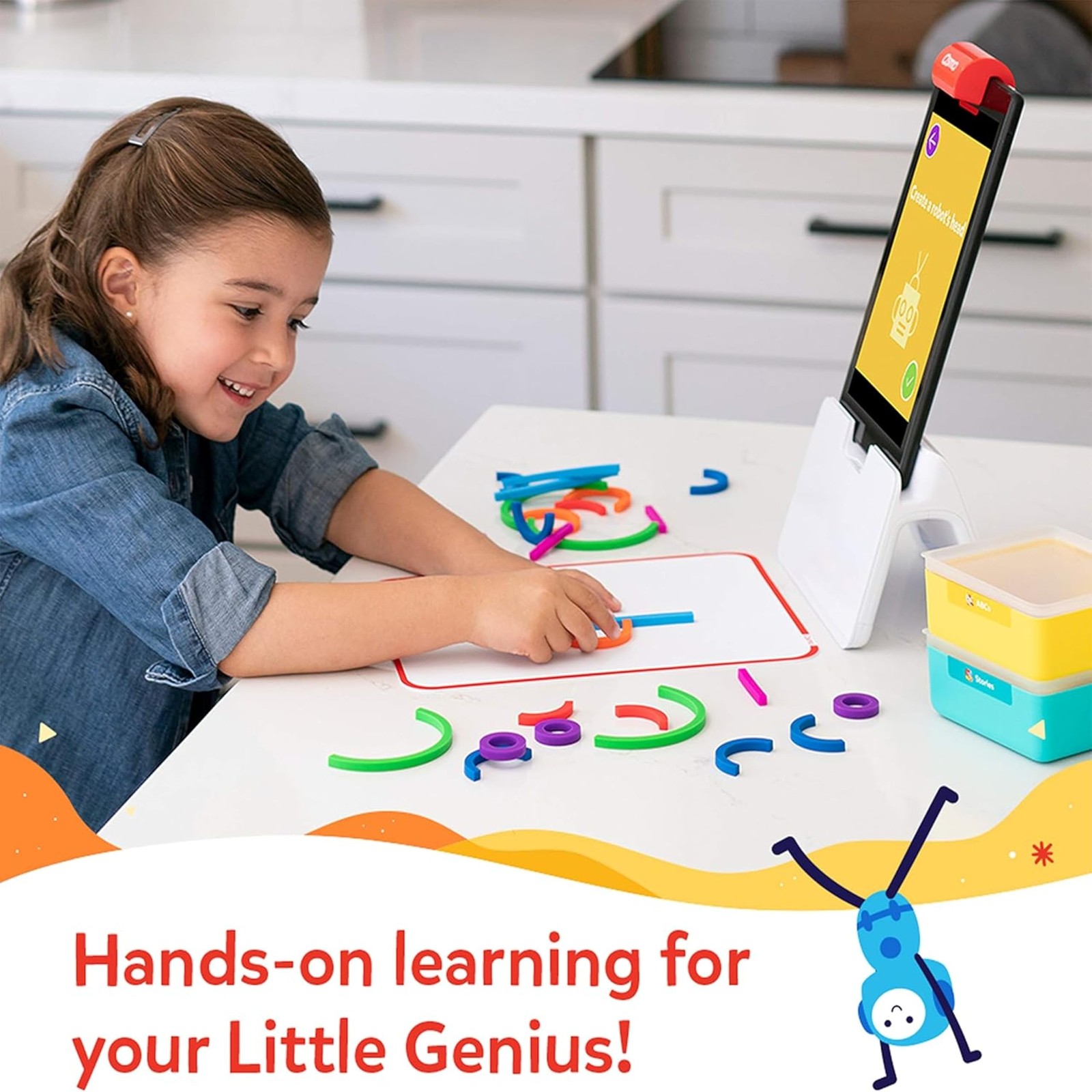 – Little Genius Sticks & Rings-2 Educational Learning Games -Ages 3-5-Imagina…