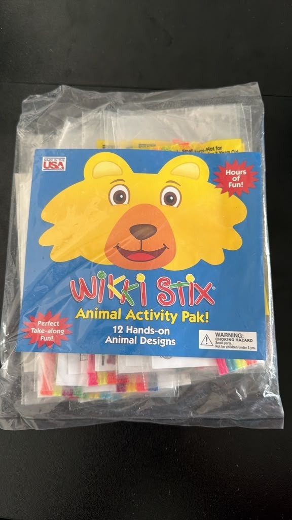 Animal Activity Pack 12 Zoo Animals Kids Educational Craft Kit Made in USA