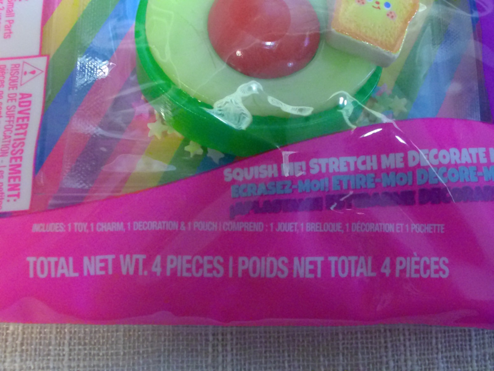 2 Taba Jelly Squeezeables Squishy, SCENTED Squeeze Toy