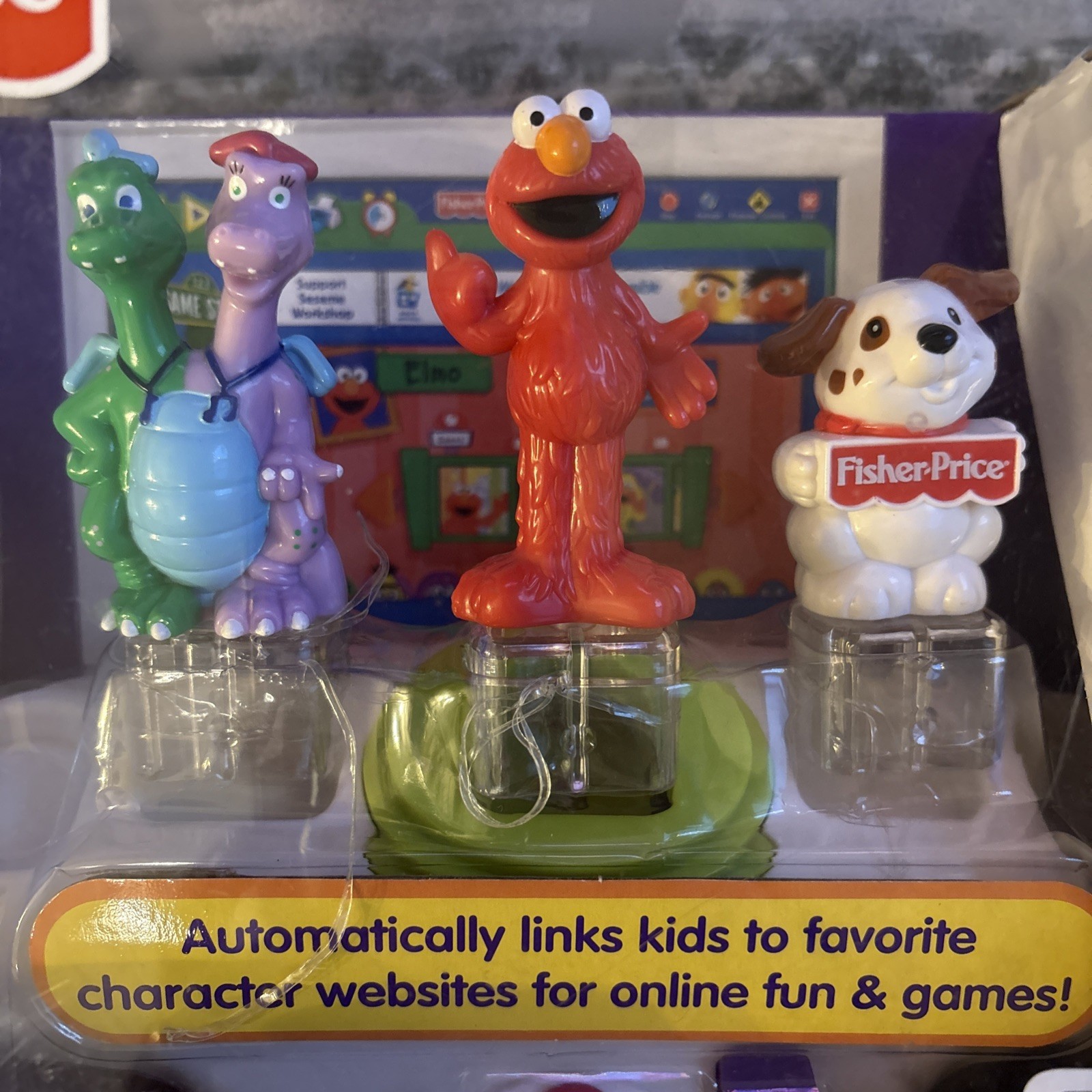 Fisher-Price Easy Link Internet Launch Pad Sesame Street Elmo New