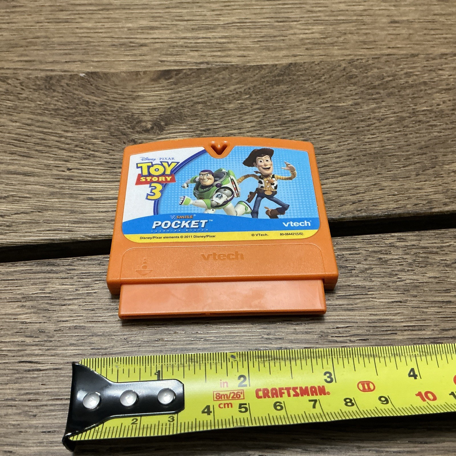 Vtech Vsmile Motion Toy Story 3 Learning Video Game Cartridge