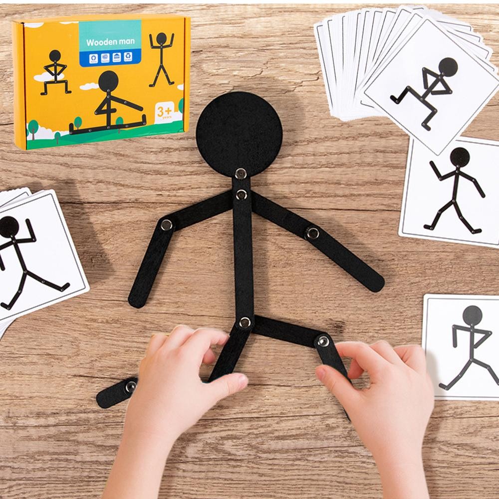Montessori Puzzle Board Toy DIY Educational Game for Kids Fine Motor Skills
