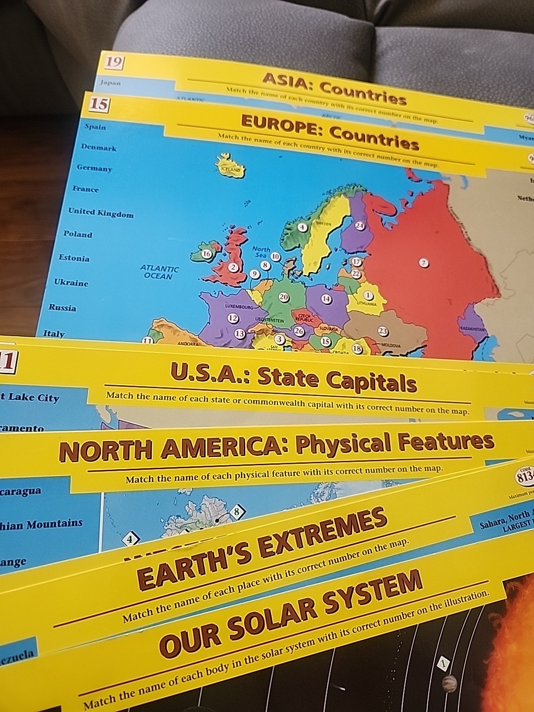 GeoSafari EI-8865 Electronic Learning Game 20 TESTED Games ONLY