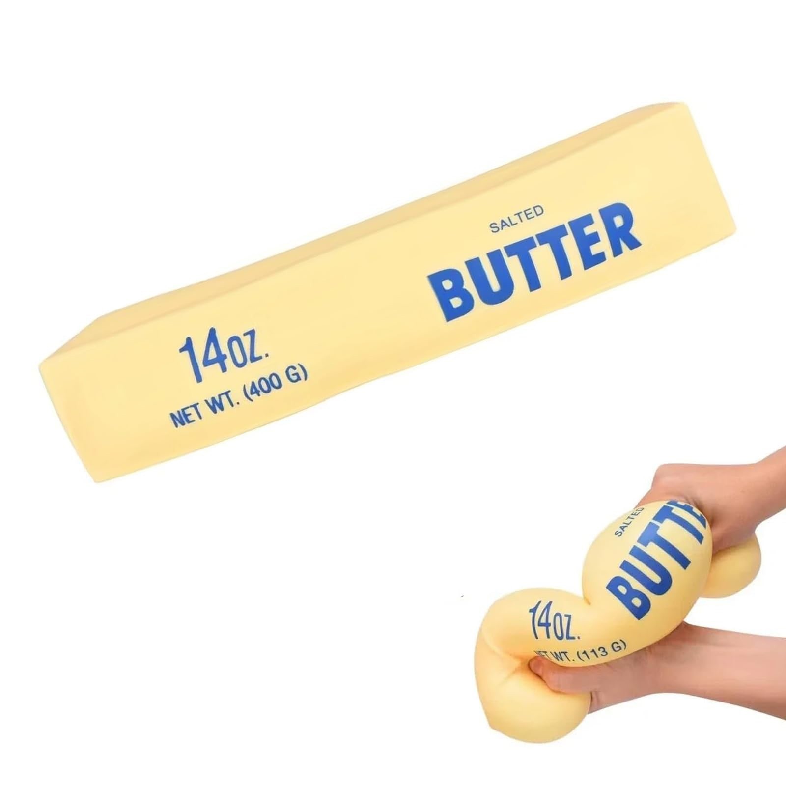 Butter Stick Squishy Fidget Toy Soft Stress Relief ADHD Anxiety Squeeze Soft