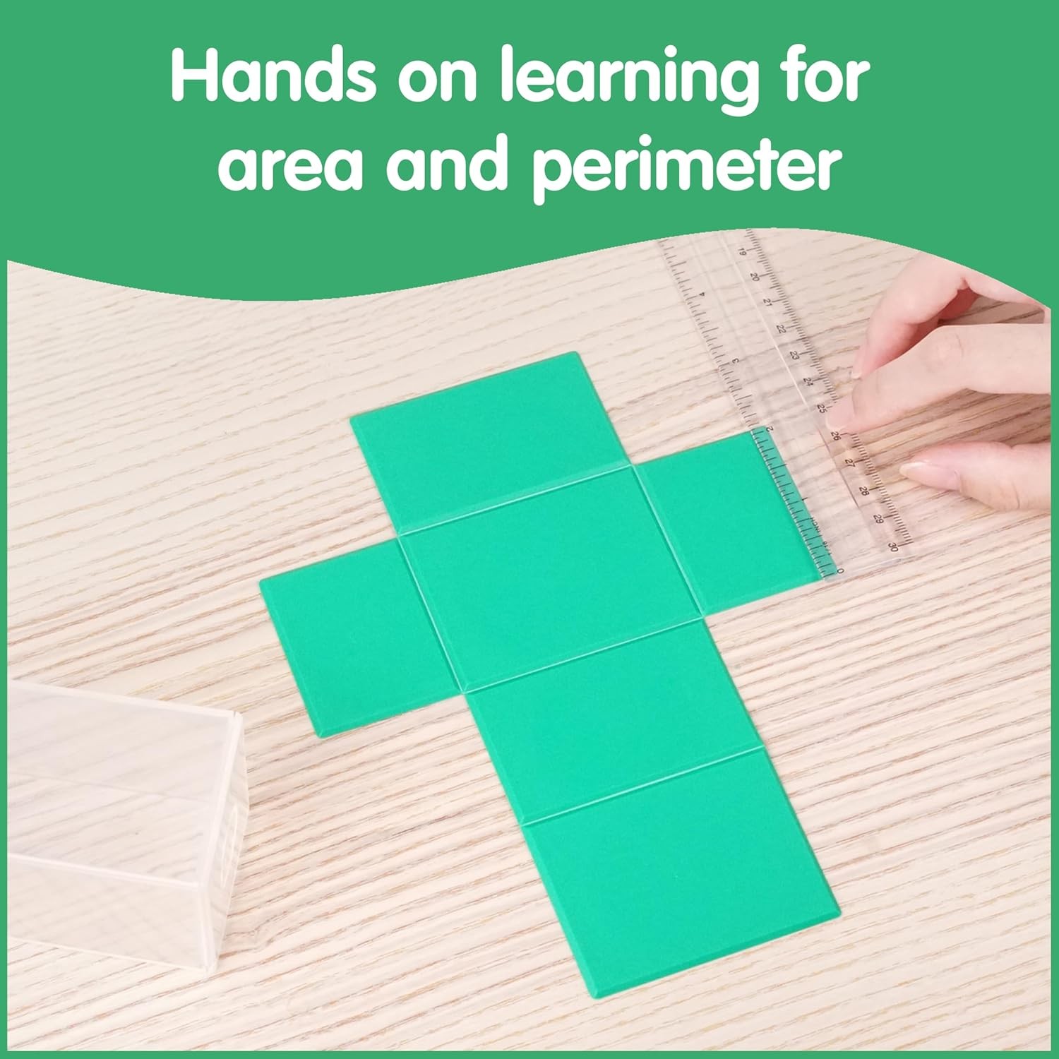 edxeducation 2D3D Geometric Solids | Set of 24 | 12 Shapes and 12 Folding…