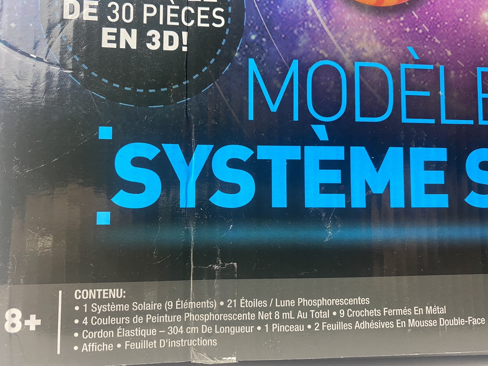 Discovery Channel Kids STEM 3D Glowing Solar System Stars Planet Model Kit NEW